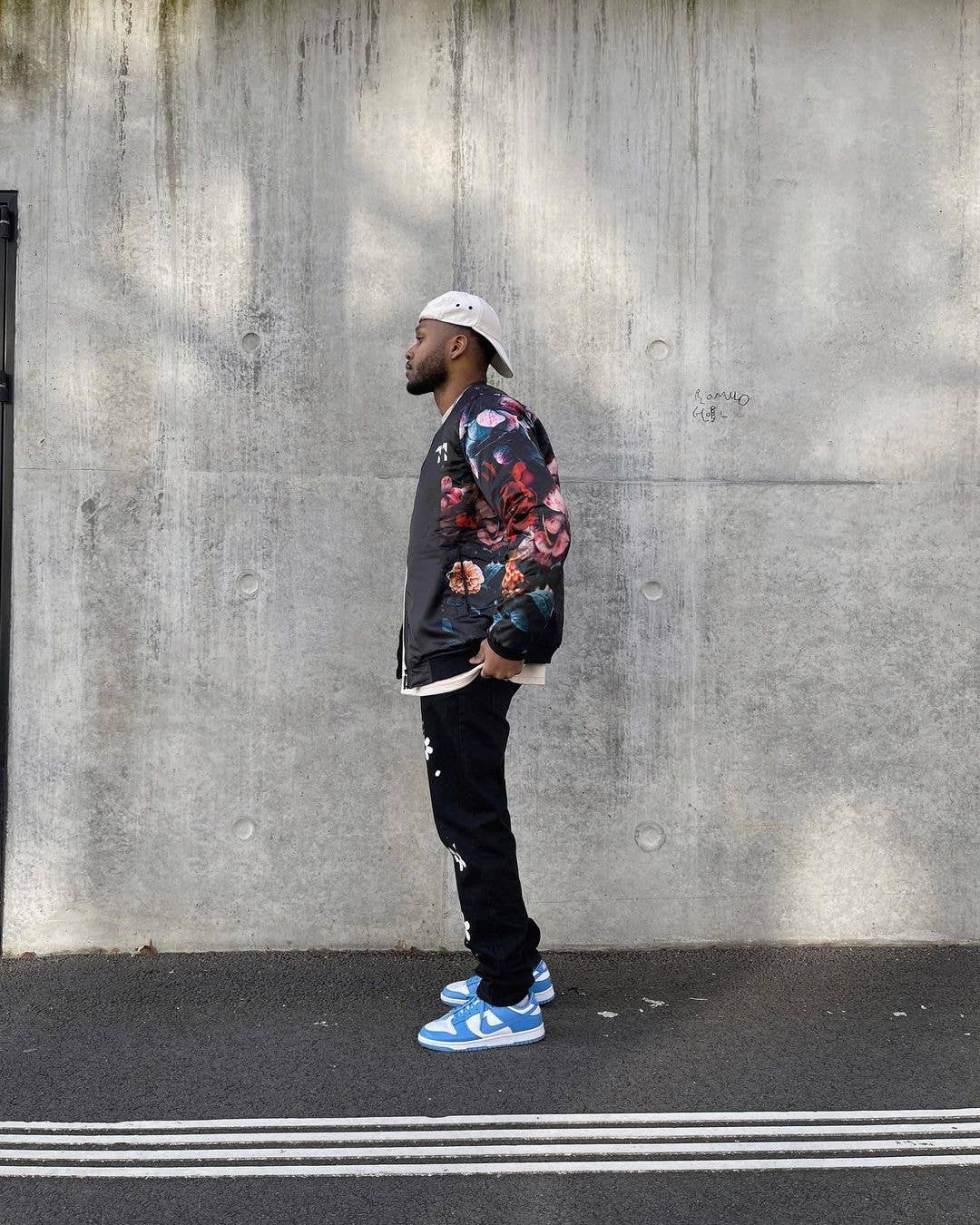 FreshHoods - Wholesale Bomber Jacket - Women's - Vintage Flowers Bomber Jacket3