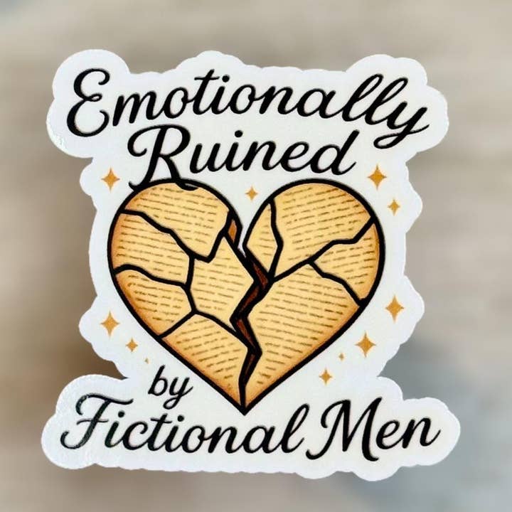 Funny Fictional Men Waterproof Vinyl Sticker for wholesale by The Wayward Finch