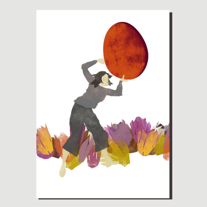 Hälsningskort ÖVERRASKNINGSÄGG för wholesale av madame.peng