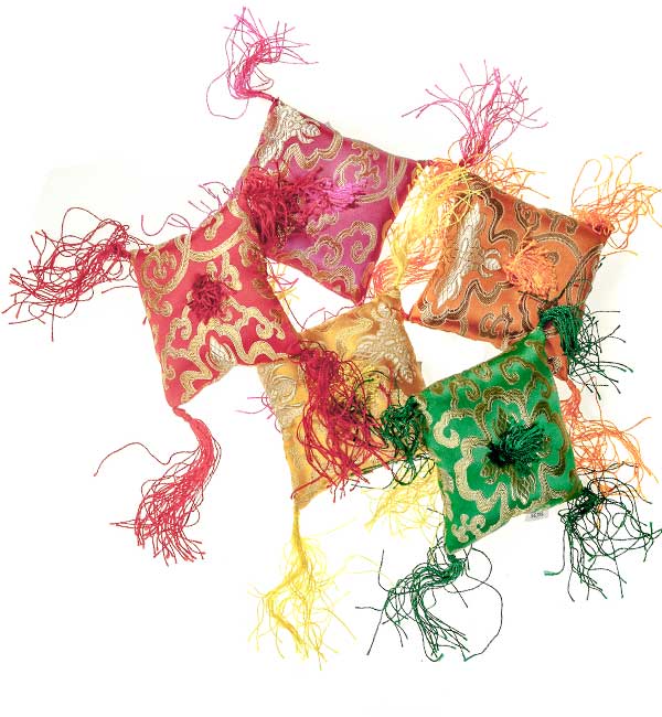 Natures Artifacts Inc - Wholesale Meditation Supplies - Small Square Tibet Silk Pillow | Square Tibet Silk Pillows2