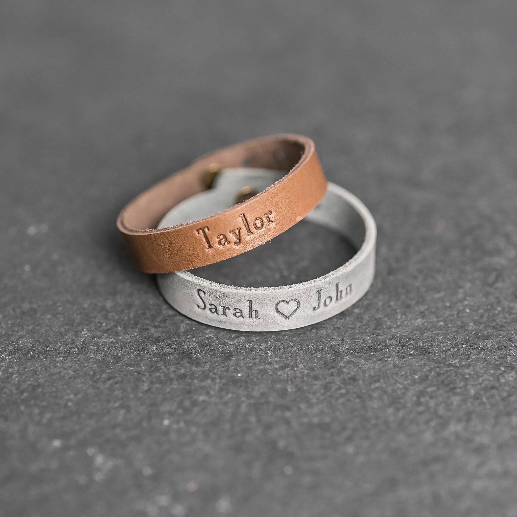 Ox & Pine - Wholesale Armband met kralen - Gepersonaliseerde Leren Enkelvoudige Wikkelarmband4