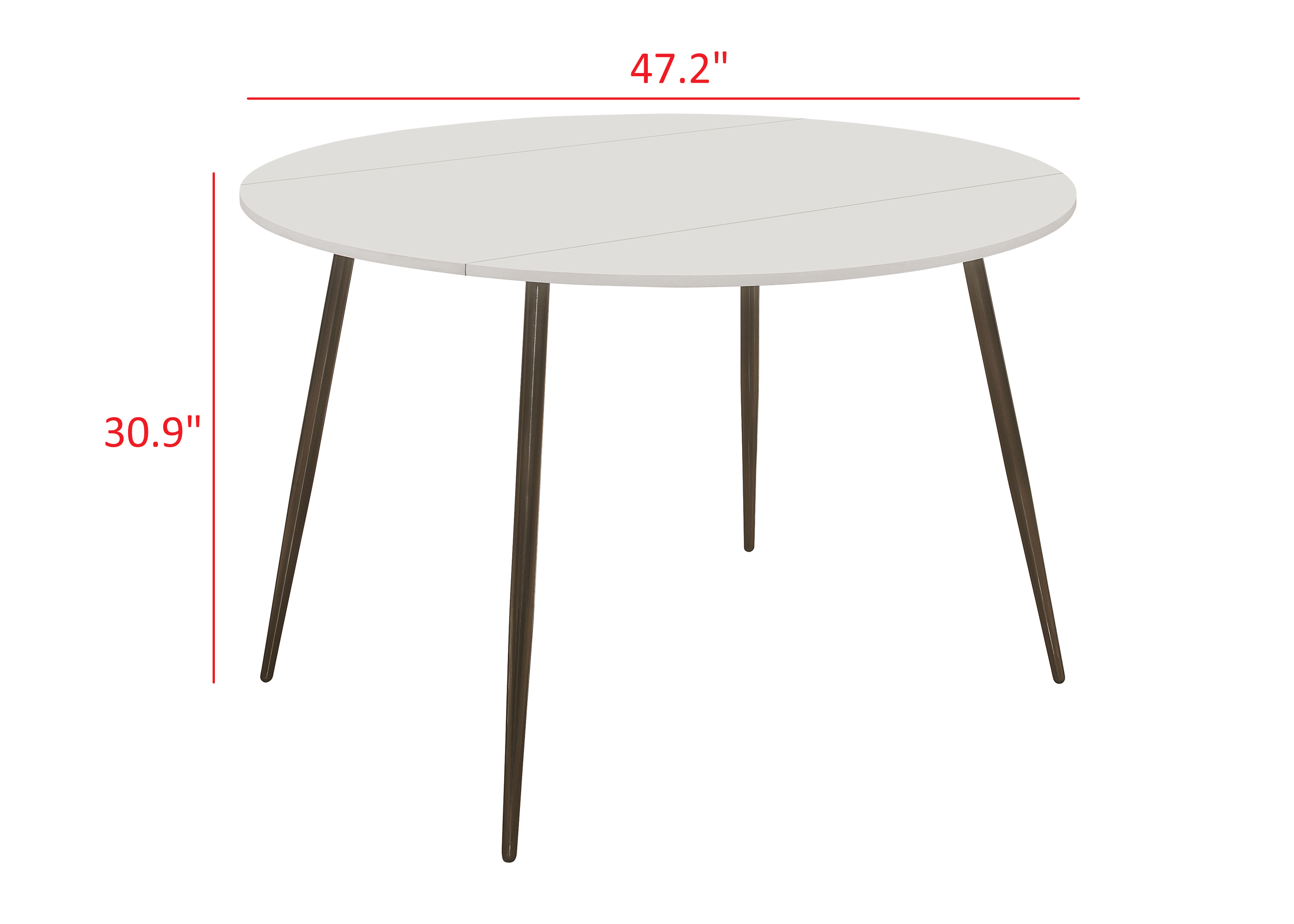 Home Design - Wholesale Side Table - Home Design Lattice Dining Table, White4