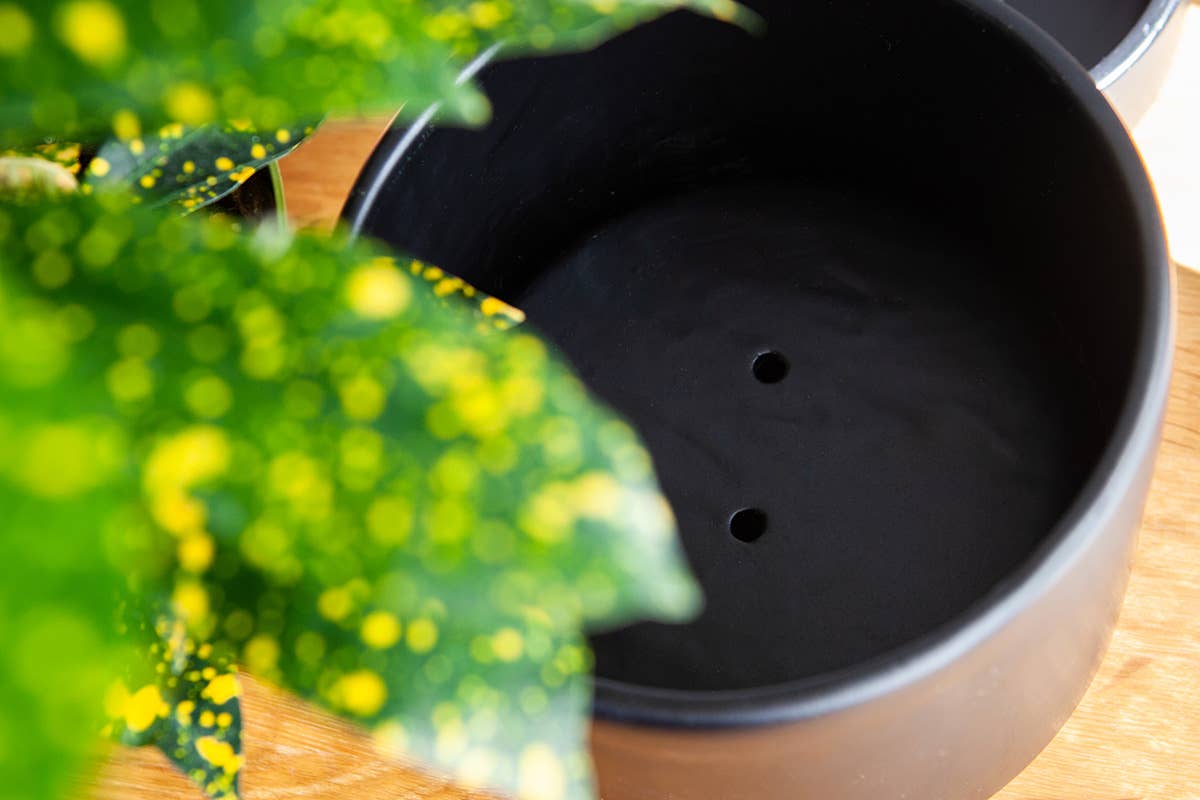 Beluga Supply Company - Wholesale Plant Pot - Ceramic Planter Pot - GALAXY BLACK1