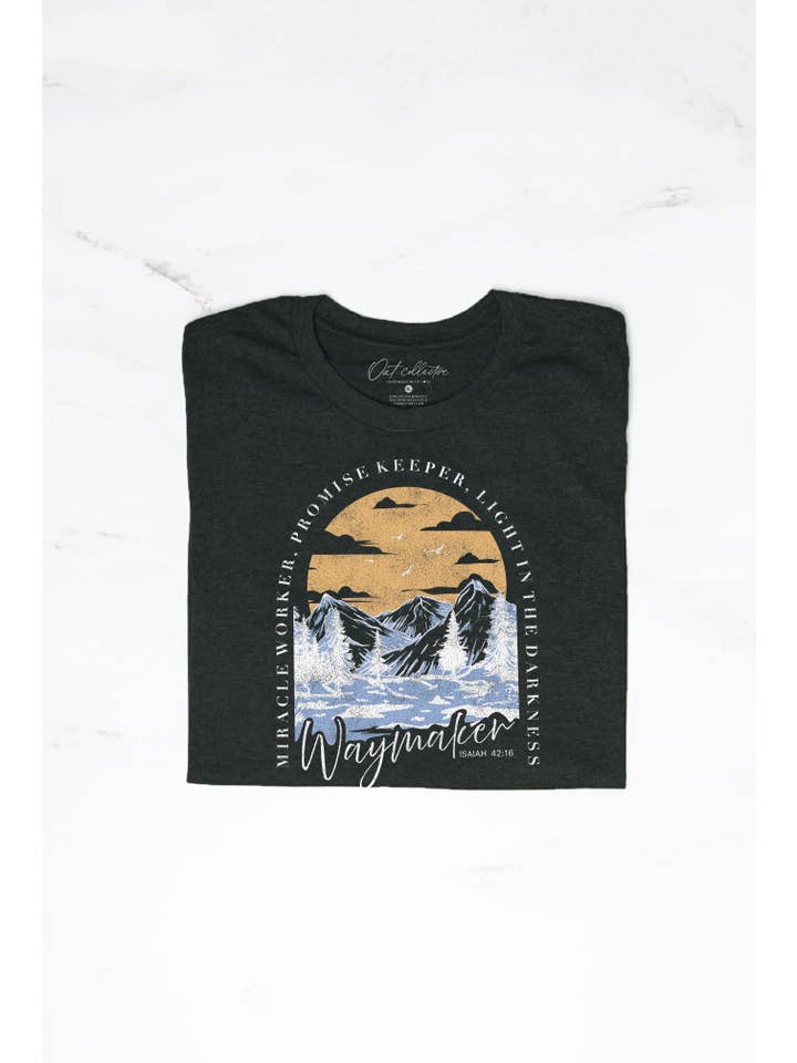 OAT COLLECTIVE – Engroshandel T-shirt med print - Dame – WAY MAKER grafisk T-shirt2