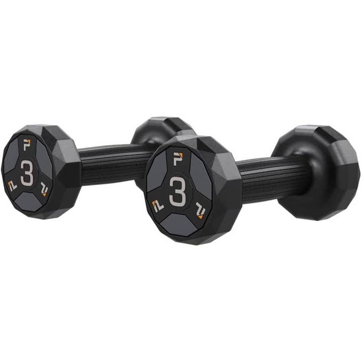 Urethane Cardio Dumbbells with Ergomic Handles (Pair) for wholesale by Power Systems