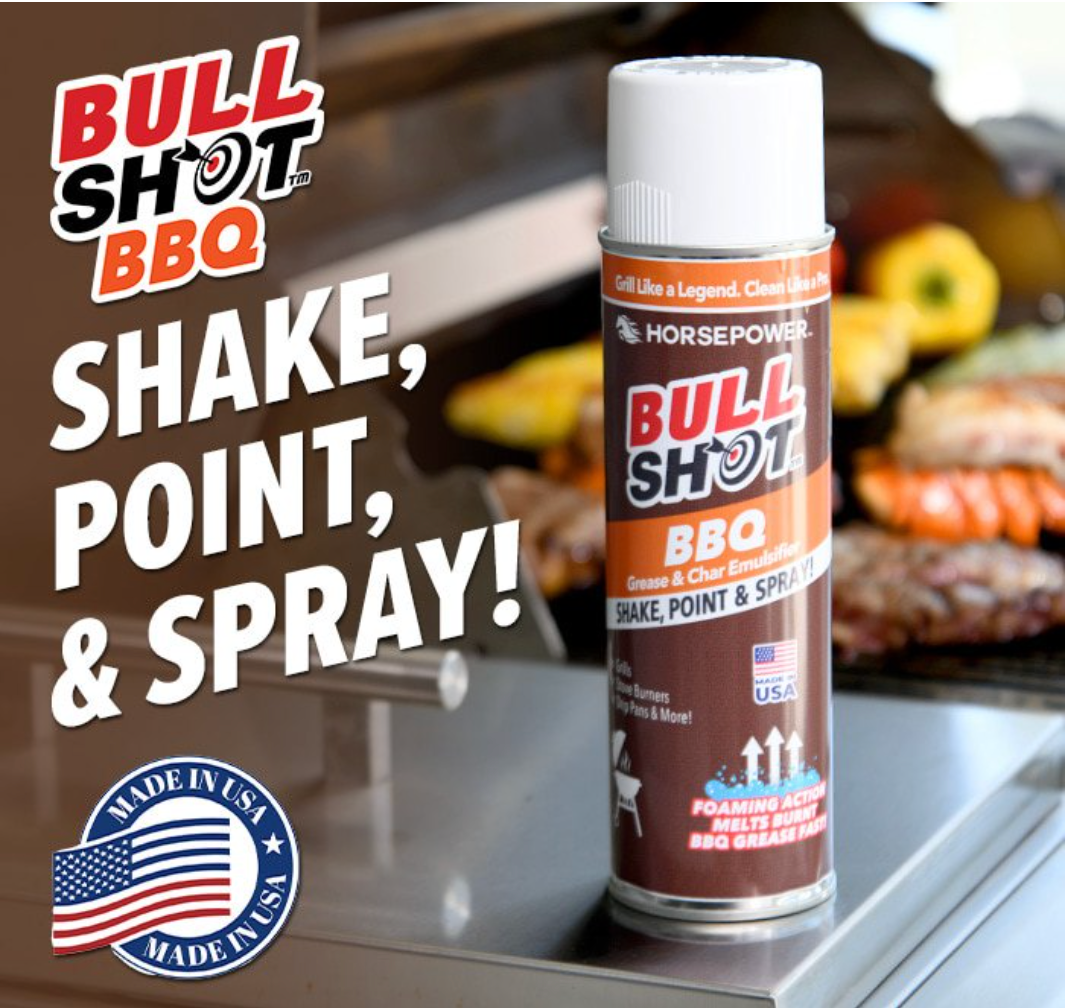 BulbHead - Wholesale Multi-Surface Cleaner - Bull Shot BBQ Grill Cleaner | Foaming 10 min clean | 18oz1