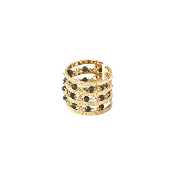 Bague SABAH Triple – Fabriqué en France – Or 18K pour la vente par Lovelyday bijoux