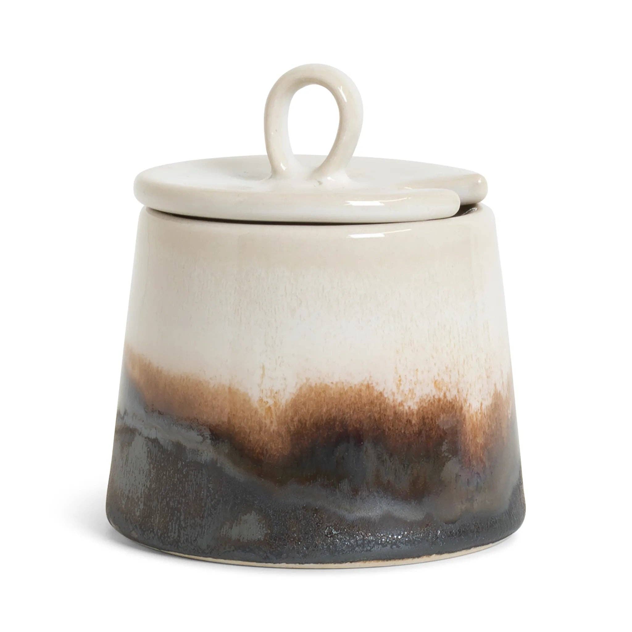 ABS Pottery – wholesale Condiment/dip bowl – Quartz Sugar Bowl2