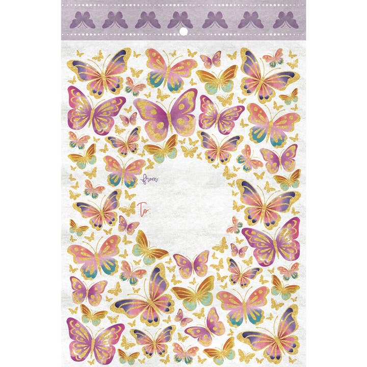 Jillson & Roberts - Wholesale Envelopes - Mailing Envelopes - Large - Beautiful Butterflies