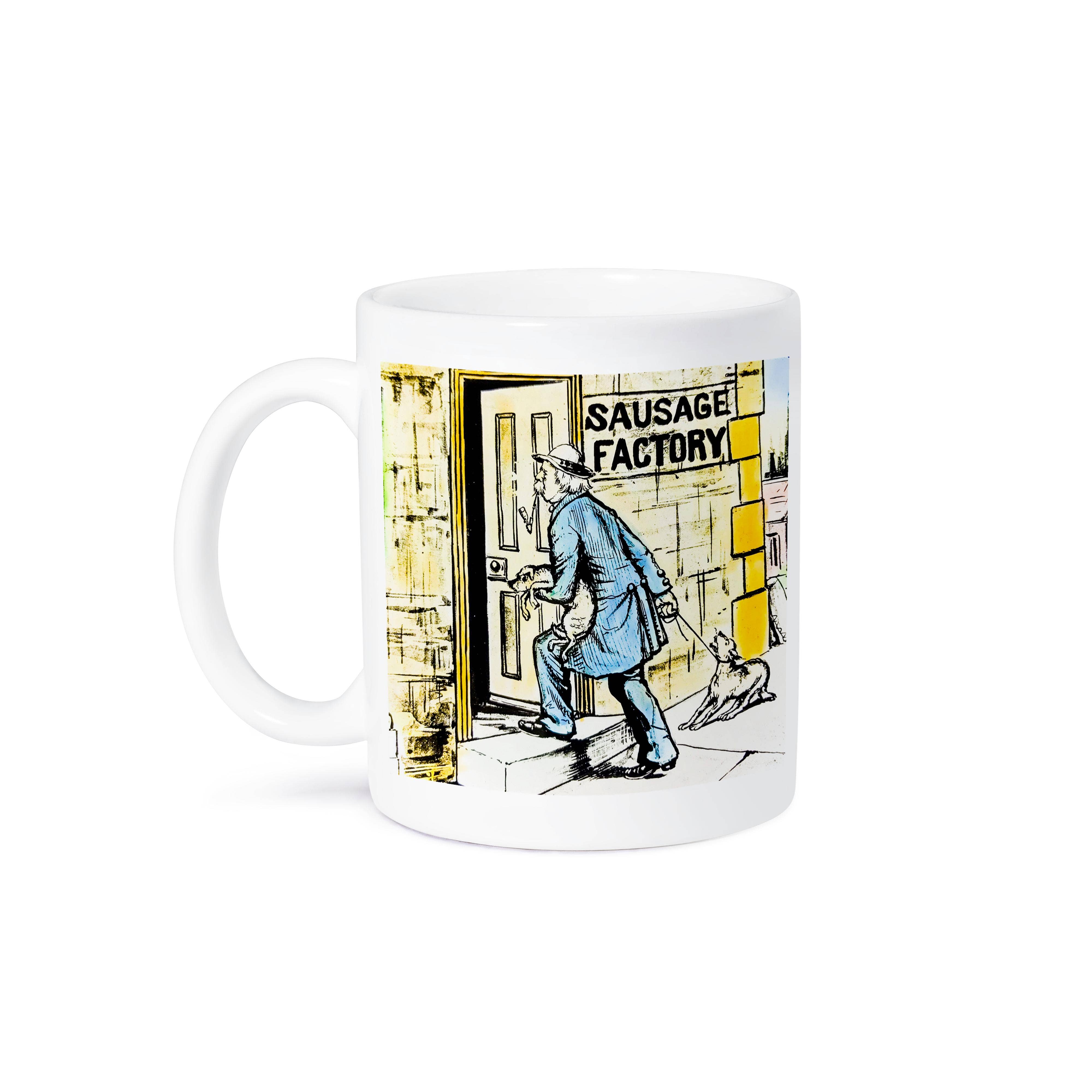 3dRose - Venta al por mayor Taza - 3dRose, Cada perro tiene su día Humor vintage Fábrica de salchichas, Taza8