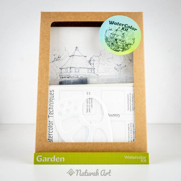 Garden WaterColor Set for wholesale by Naturah