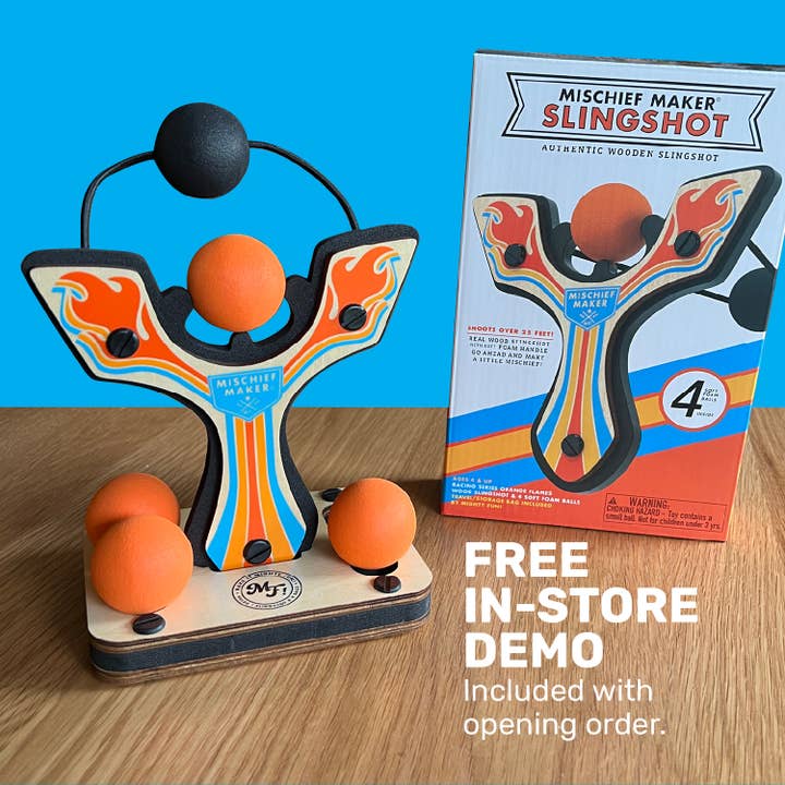 Mighty Fun! - Wholesale Slingshot - Kids - Mischief Maker® Slingshot - Racing Assorted11