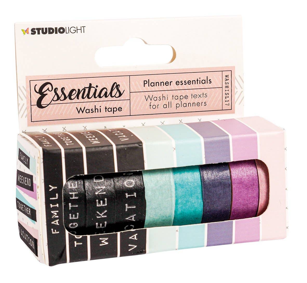 Ecstasy Crafts Distributing - Venta al por mayor Cinta washi - Washi Tape Planner Essentials 9 RLNr.170