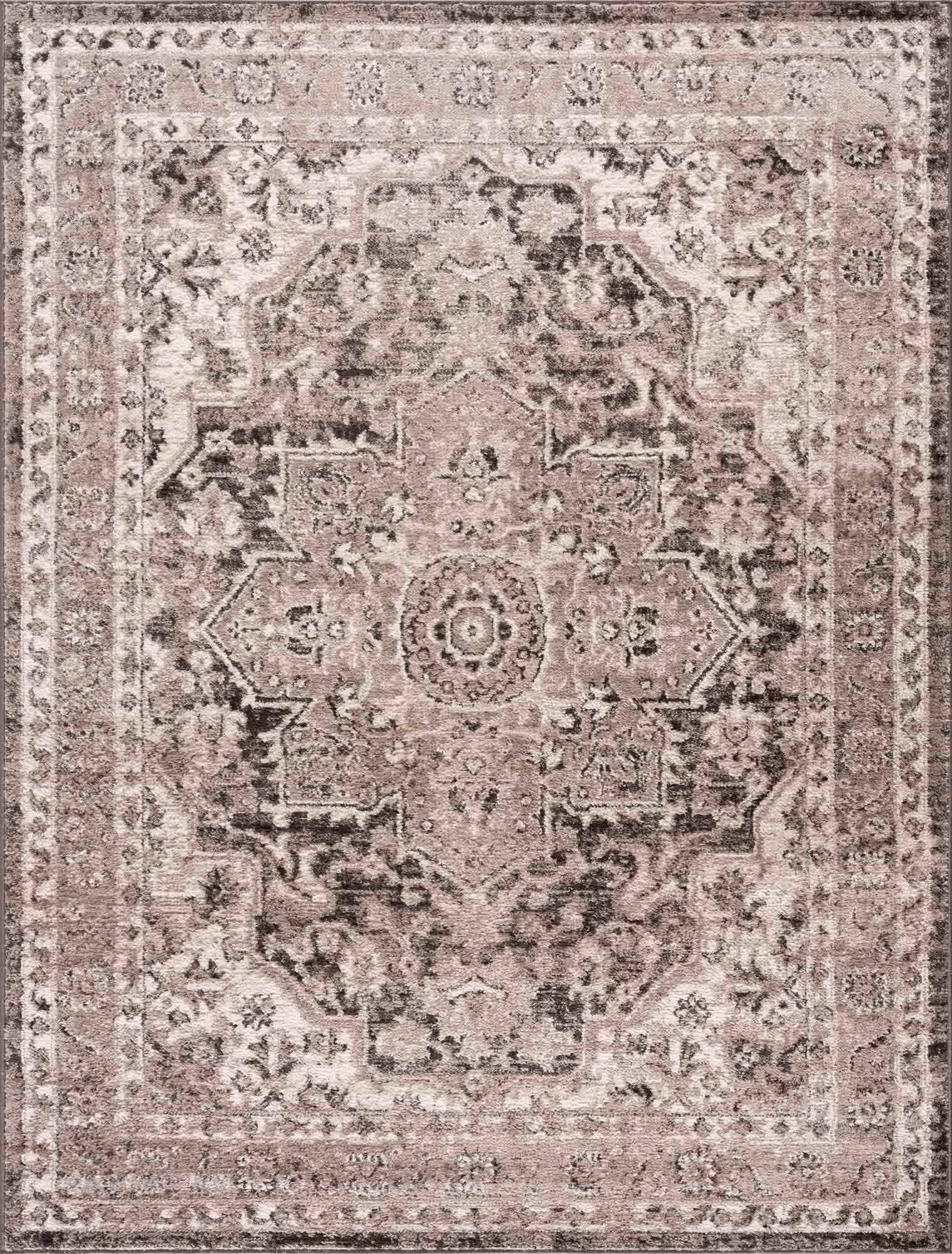Hauteloom - Wholesale Area Rug - Albie Charcoal & Beige Area Rug0