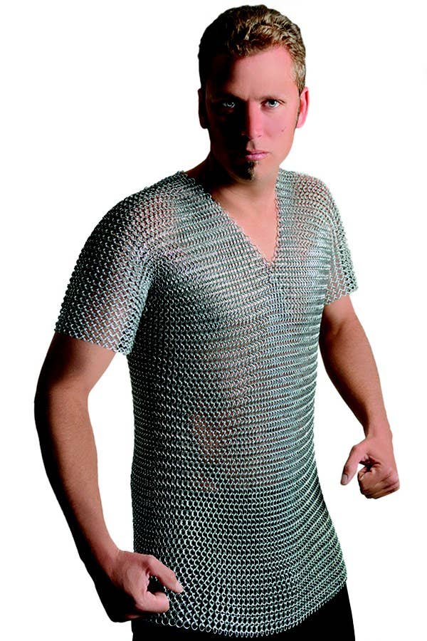 Western Fashion - Wholesale T-Shirt - Men's - 8289 - Chainmail Shirt - Heavy