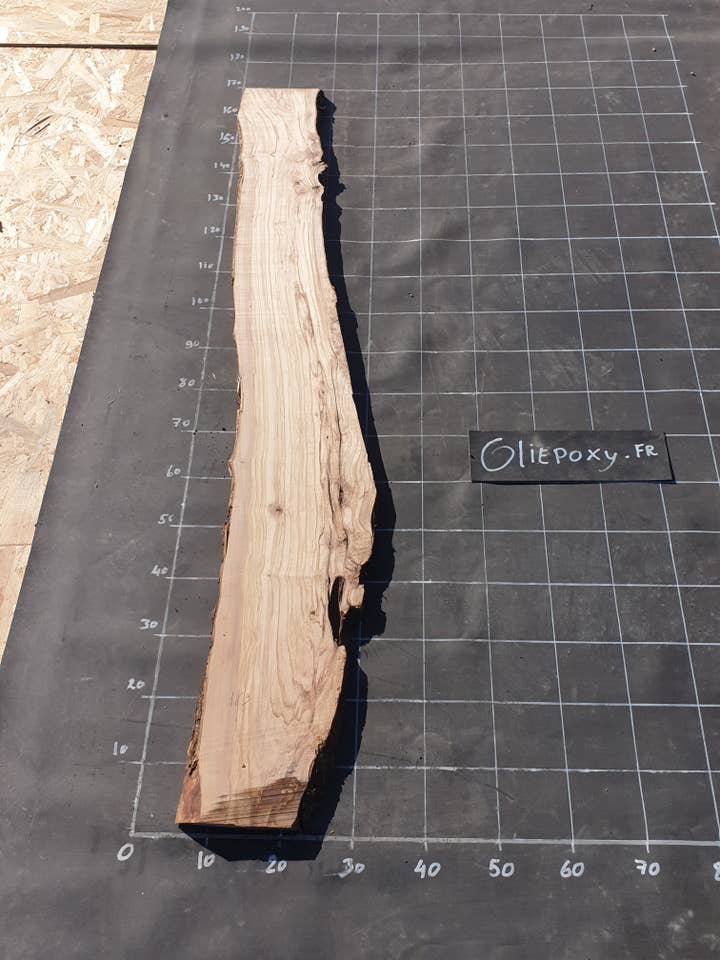 Tábua madeira de azeitona N°169 por atacado de oliepoxy