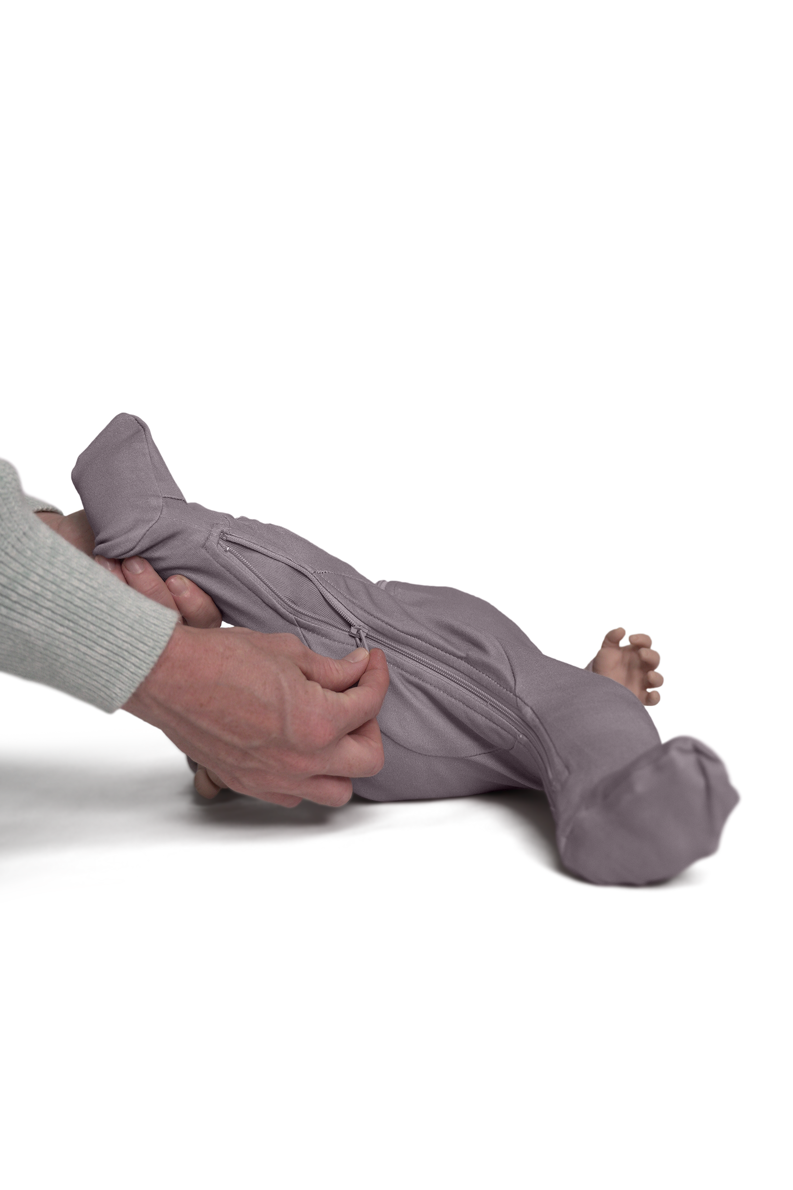 ZippyJamz - Wholesale Jumpsuit - Baby - All the Right Mauves - Babysuit - Footed2