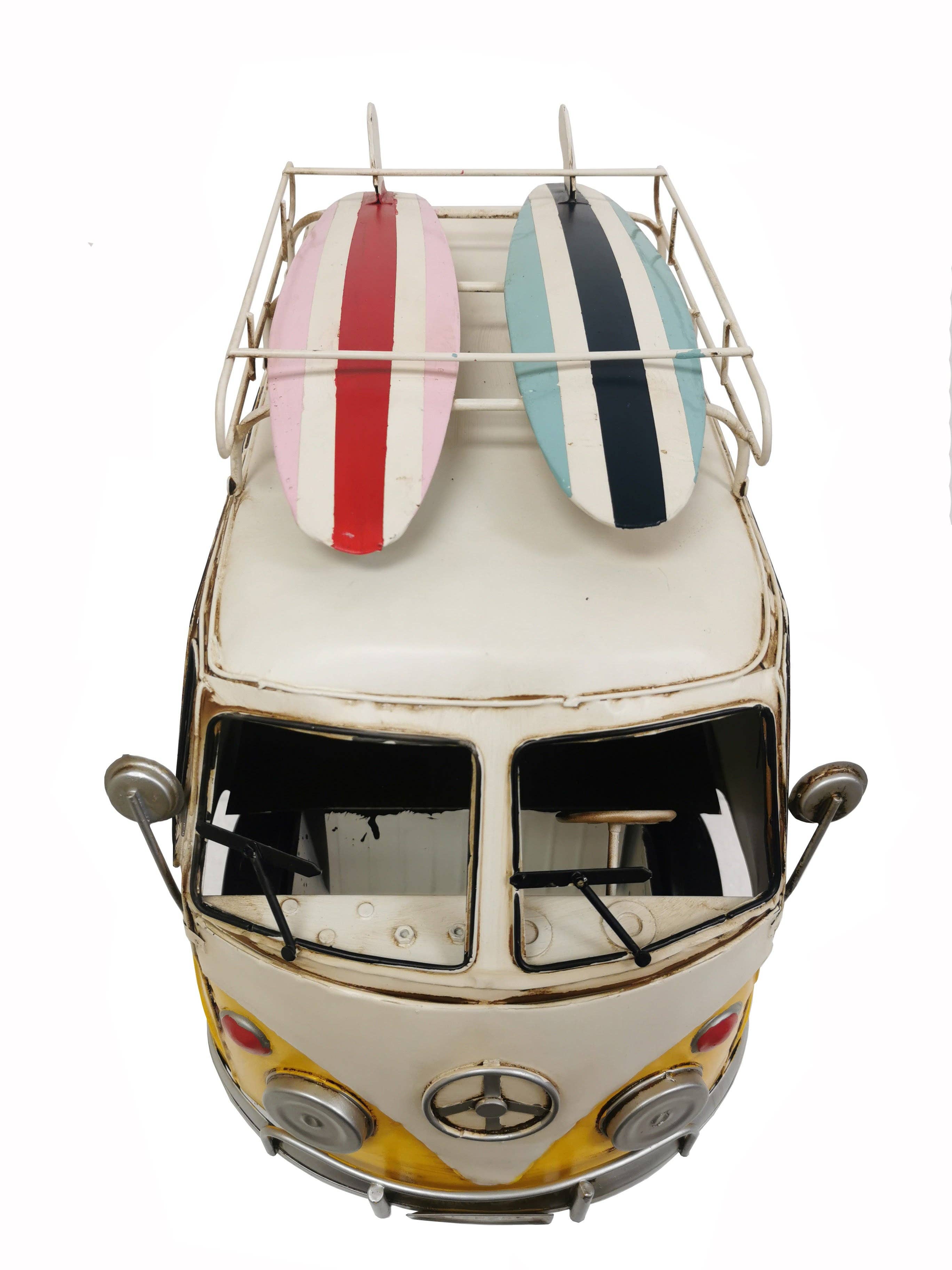 Peterson Housewares & Artwares - Wholesale Decorative Tabletop Object - Oversized Vintage VW Bus Metal Model9