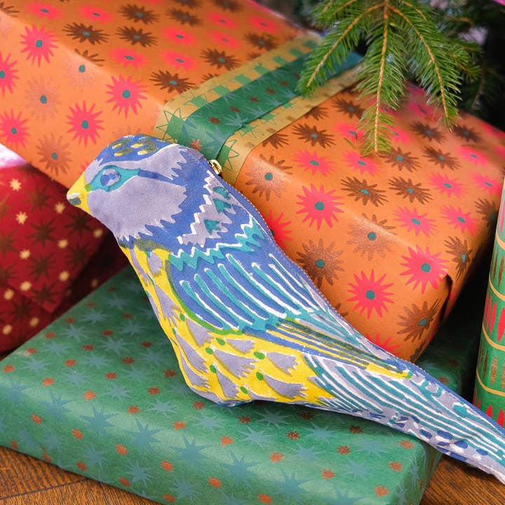 East End Press - Wholesale Pencil Case/Pouch - UK/EU: Blue Tit Fabric Case3