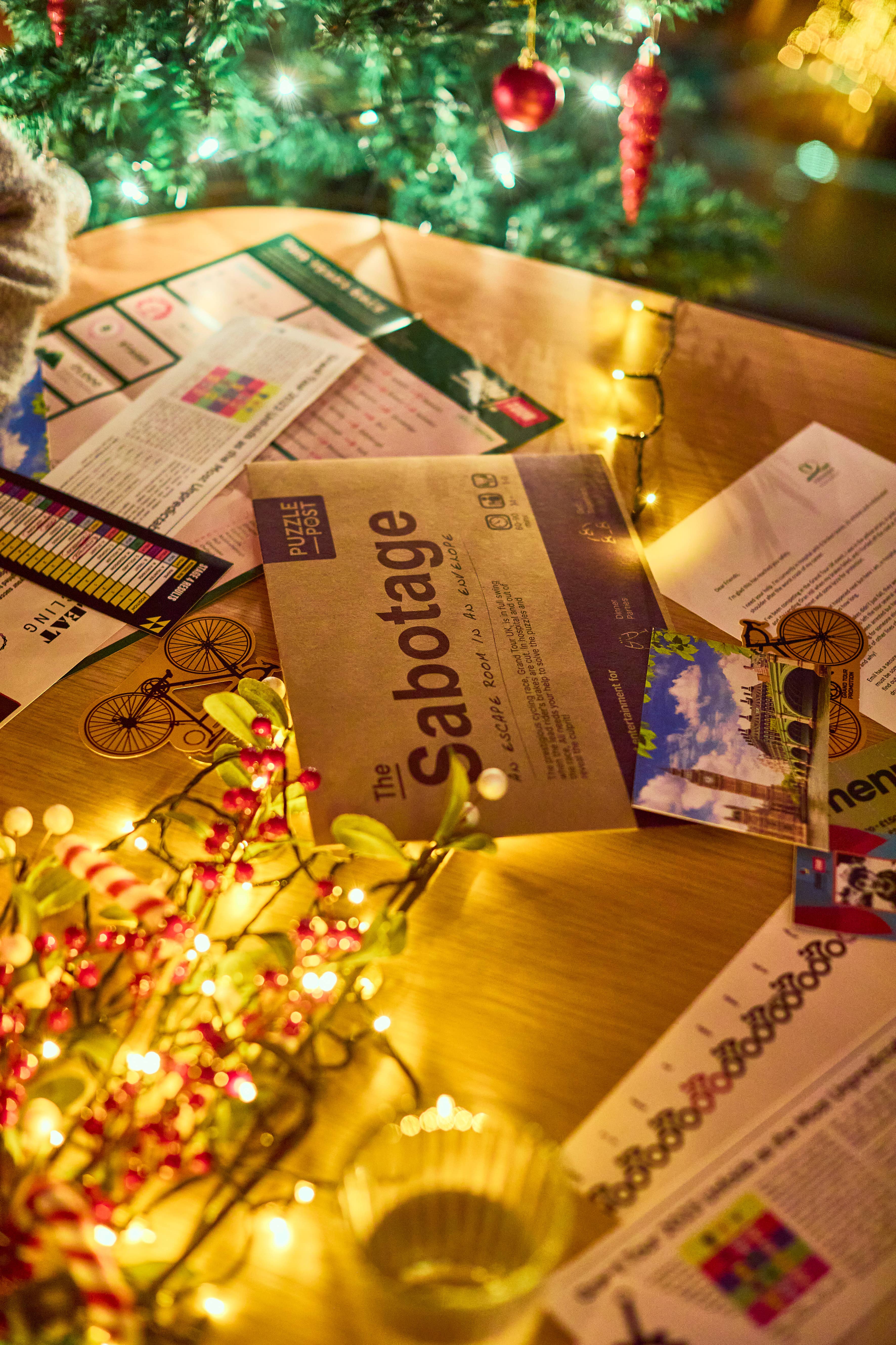 Puzzle Post Games - Vendita all'ingrosso Giochi da tavolo - Escape Room in busta | Gioco di enigmi | Gioco da tavolo | The Sabotage4