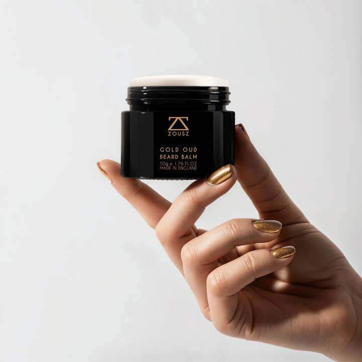 ZOUSZ – wholesale Beard styling product – Gold Oud Beard Balm1