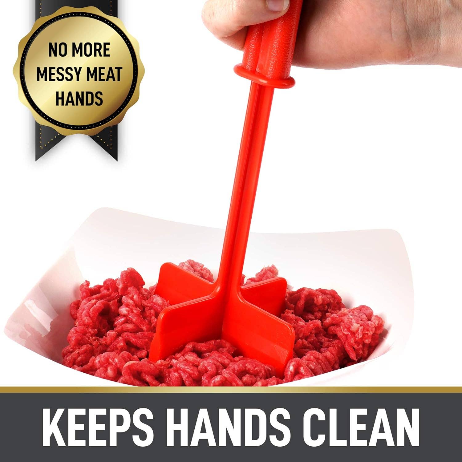 Zulay Kitchen - Wholesale Keukengereedschap/gadget - Vleeshakker - Premium Vleesstamper & Voedselscheider Gereedschap19