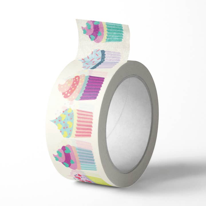 Fita Washi Cupcakes 15mm Largura por atacado de Happy People Paper Goods