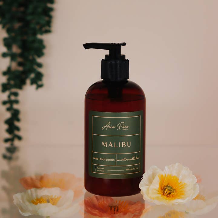 Aria Rose Bath Co - Wholesale Hand & Body Lotion - Malibu Hand + Body Lotion - Sunshine Collection
