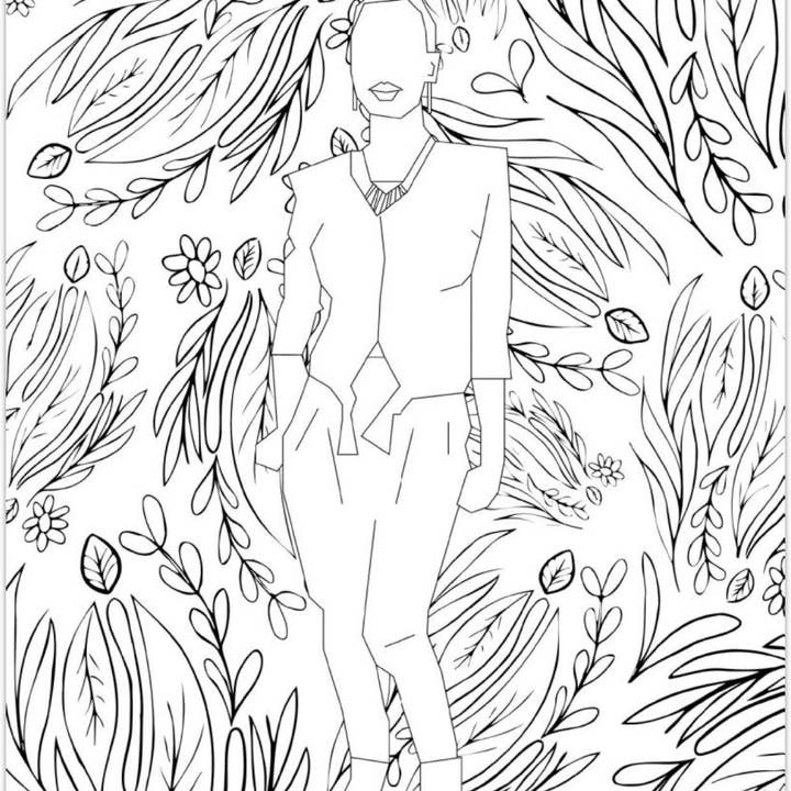 Illustrated Melanin - Wholesale Coloring & Activity Book - Adult - Find Joy Through Color: Coloring Book for Women2