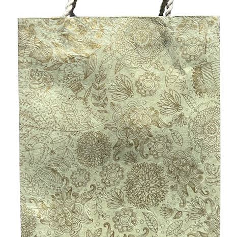 Giftsland - Wholesale Gift bag - PAPER BAGS, Medium Pg 2 fruits & floral2