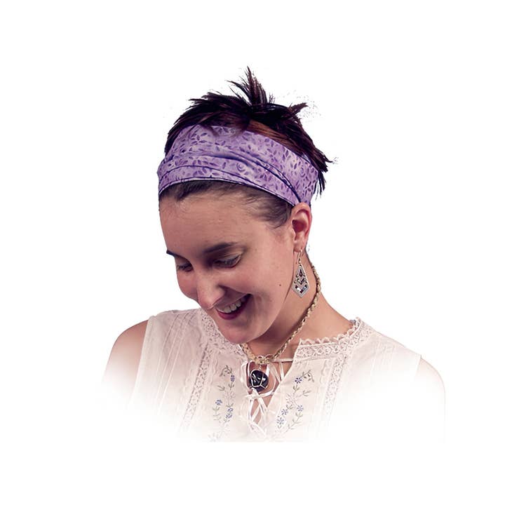Gypsy Rose - Wholesale Fashion headband – women's - CALICO EXPANDABLE HEAD BAND / KERCHIEF0