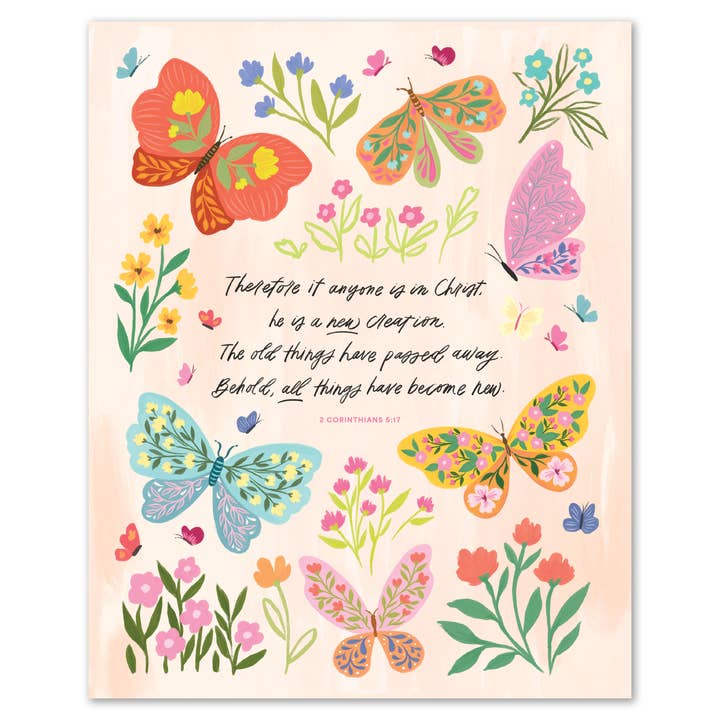 New Creation Art Print for wholesale by Selah Paper