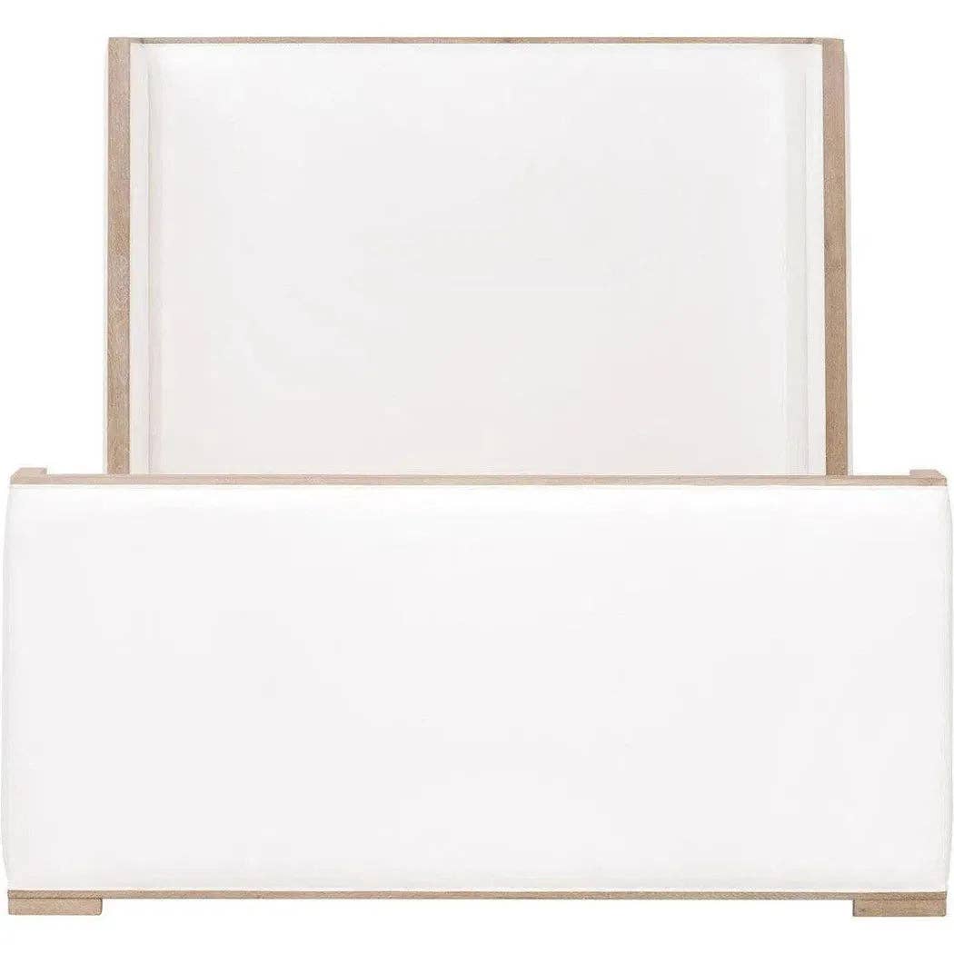 LOOMLAN - Wholesale Bed - Tailor White Bed Stain Resistant - Beige Accents2