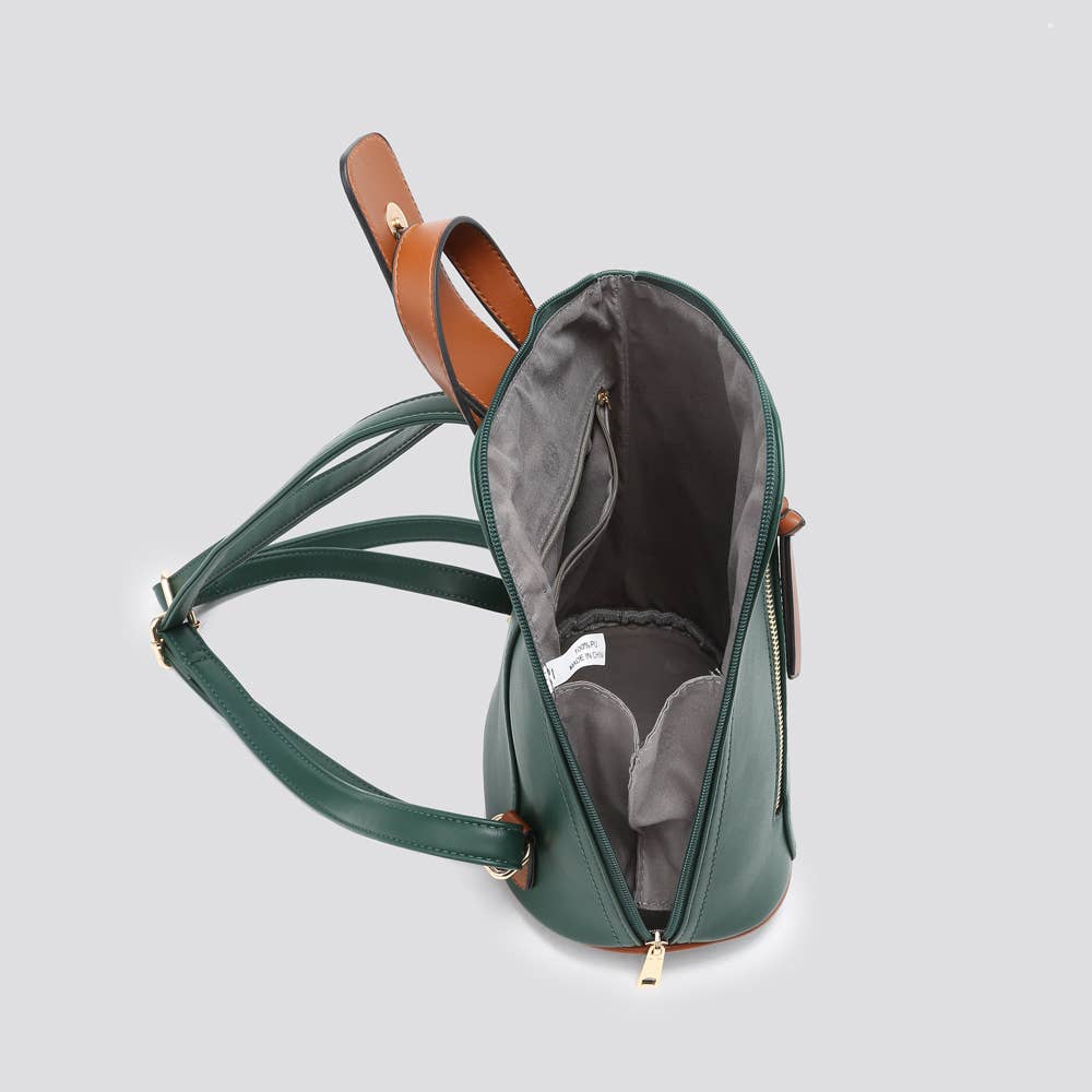 House of Milano - Wholesale Backpack - Women's - Premium Grade Vegan Leather Rucksack # JNY3449S252611