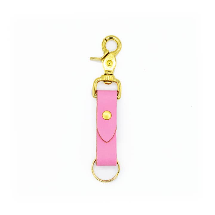Glad & Young Studio - Wholesale Keychain - Women's - Swivel Snap Keychain - Solid Colors1