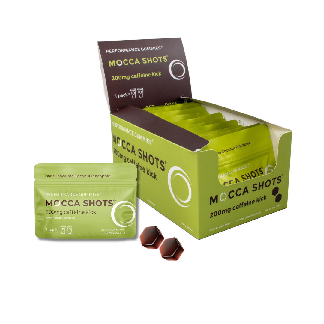Seattle Gummy Company - Wholesale Oral Supplement/Vitamin - Mocca Shots Energy Gummies with Caffeine Coconut Pineapple3