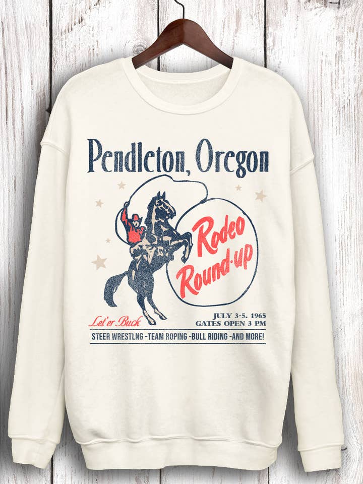 HRTandLUV - Wholesale Sweatshirt - Women's - PENDLETON OREGON MINERAL SWEATSHIRTS0