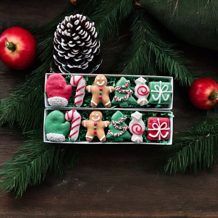 YumYum4DOGS - Wholesale Pet Treats - Dog - Howliday Mini Medley dog treats GIFT BOX1