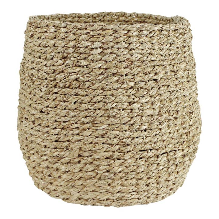 Panier en jonc de mer Tom M pour la vente par EARTHWARE