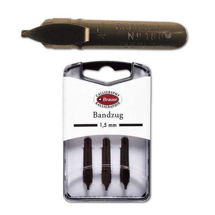Exaclair - Wholesale Pen - Brause Calligraphy Nib - Bandzug - 7 Sizes5