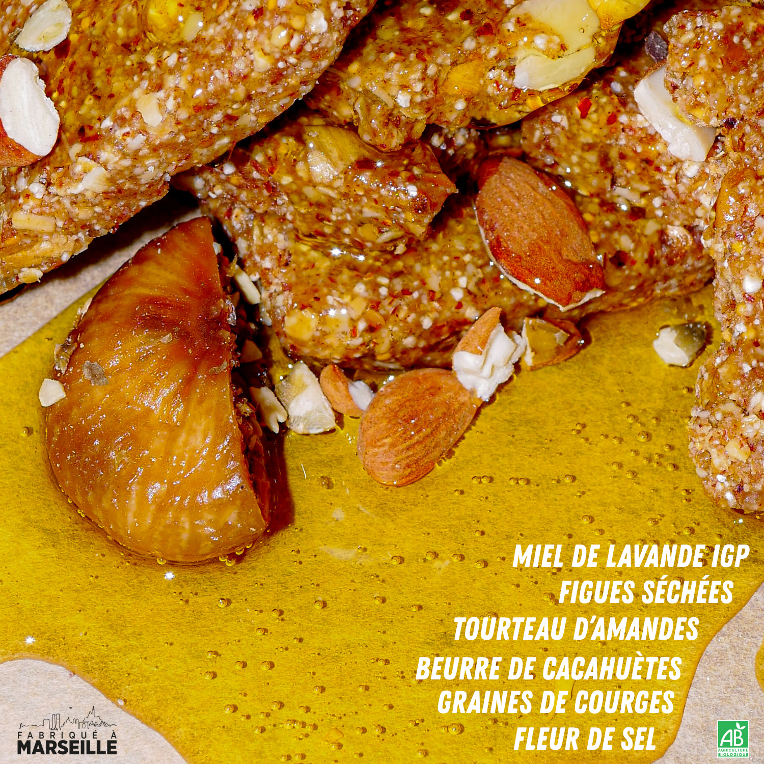 bAAM! - Wholesale Snack Bar - Organic protein bar (40g) - FIGS 🩷3