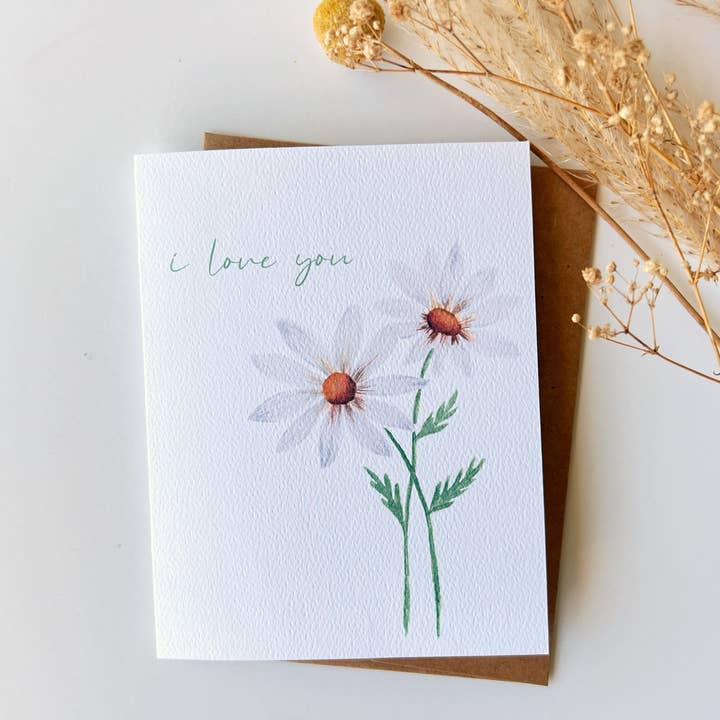 Cartão I Love Te | Simpatia por atacado de Ellamoonart