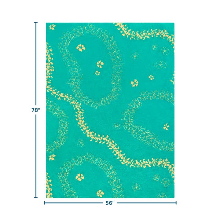 Coco Moon - Wholesale Bedding Blanket - Golden Lei Bliss Blanket6