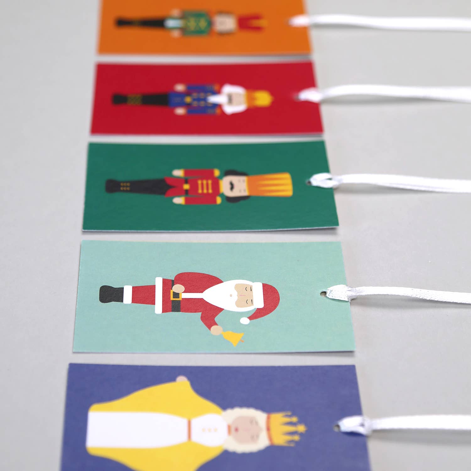 Kunst an Papier - Vendita all'ingrosso Etichetta regalo - 5 etichette regalo natalizie Walter1