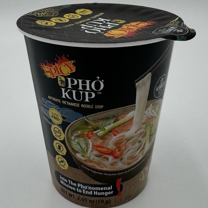 Phonomenal - Wholesale Soup - Pho Kup Spicy Veggie 10-2.05oz