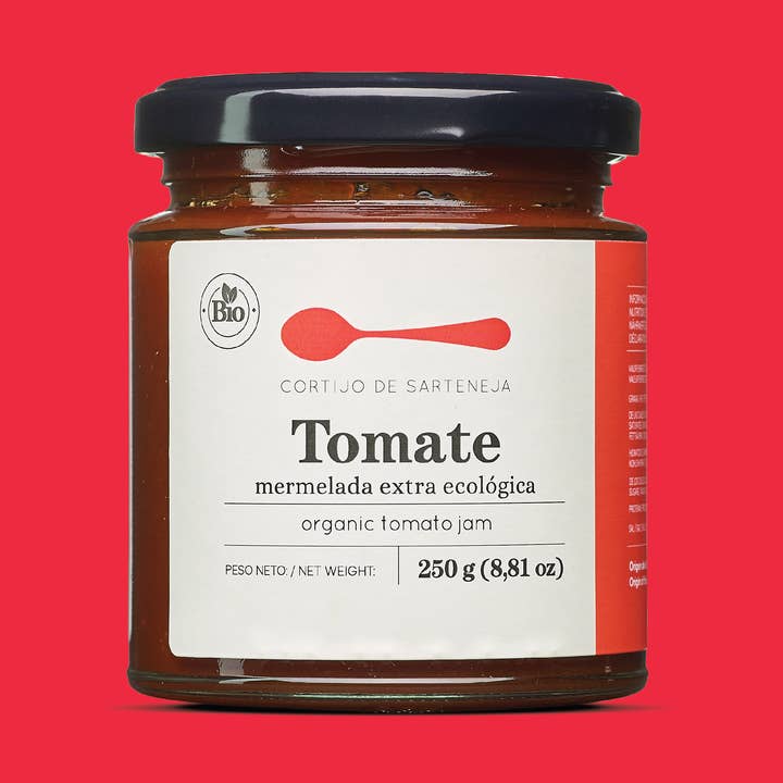 Organic Tomato Jam for wholesale by Cortijo de Sarteneja