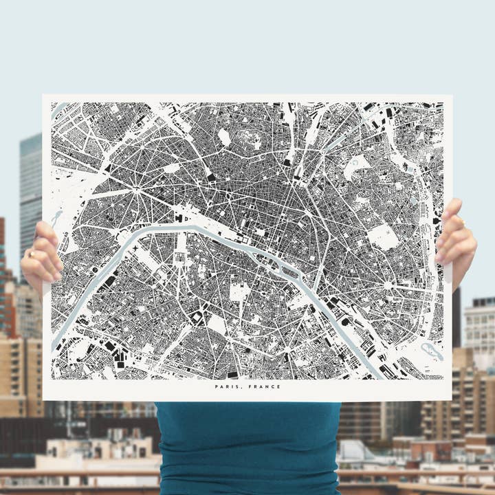 Paris Building Art for wholesale by Mr City Printing