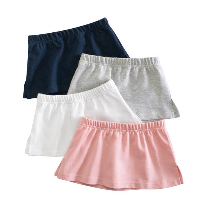 Baby Girl Basic Solid Color Sport Style Bottom Half Skirt With Inner Hem for wholesale by MyKids-USA®