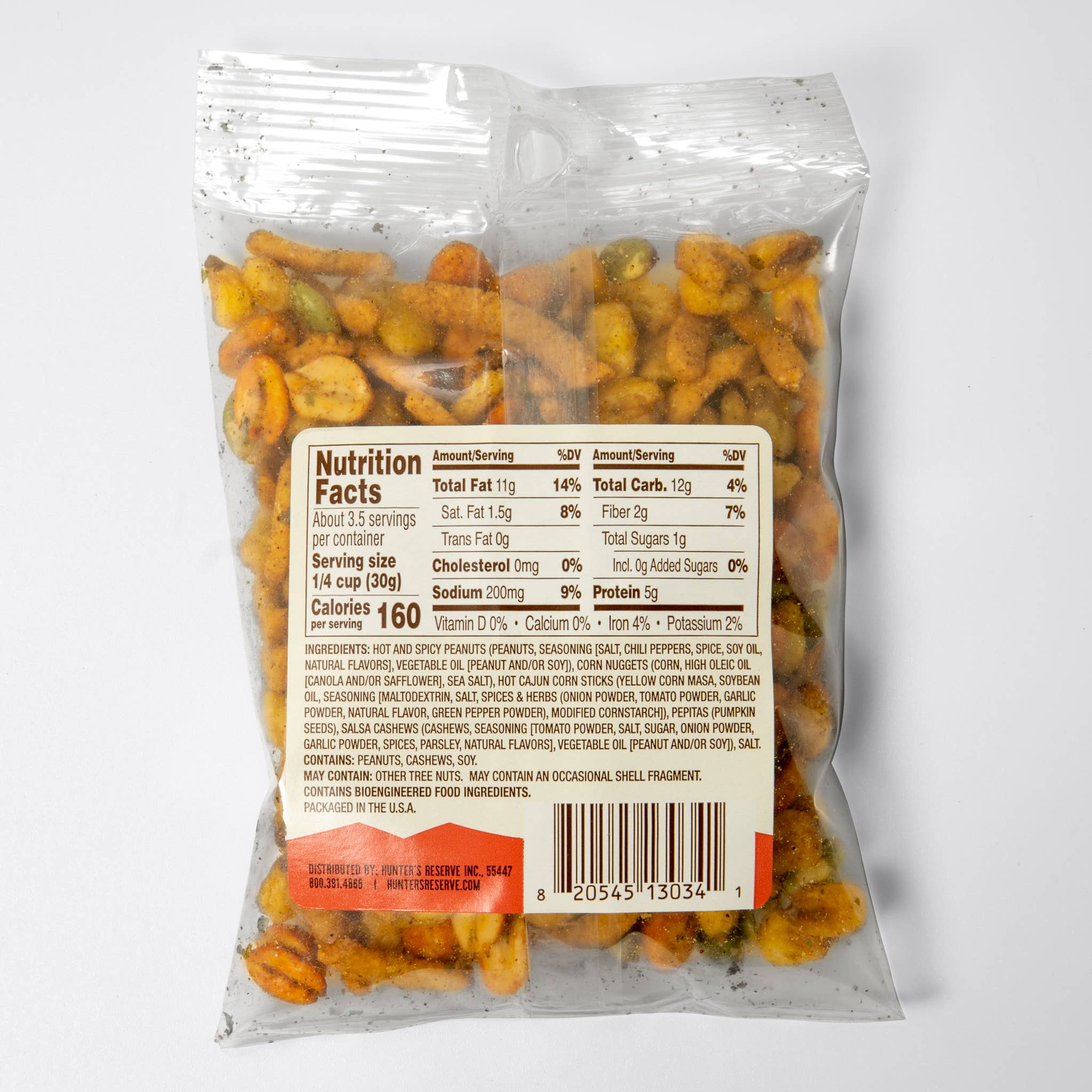 Hunter's Reserve - Wholesale Trail Mix - Heat of the Beast Trail Mix Snack - 3.5oz1