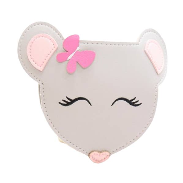 Animal Crossbody Bag for Kids - Sumi the Mouse for wholesale by Yuko B